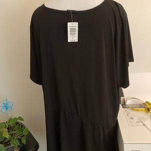 NWT Asymmetrical Black Torrid blouse